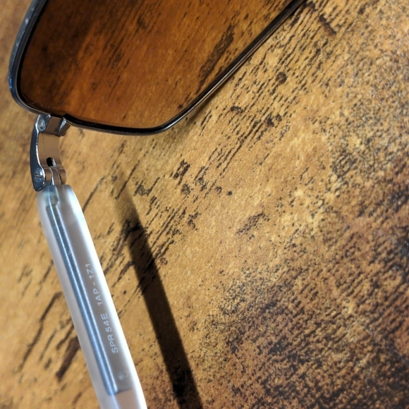 PRADA Y2K Era Sunglasses SPR 54E 1AP-1Z1 Transparent, Silver Accents - Picture 5 of 16